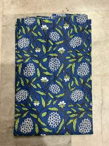 Eco-Friendly Organic Cotton Cambric 60x60 Block Print Traditional Jaipuri Fabric for Home Decor Curtain Craft Boys - Product Image 5