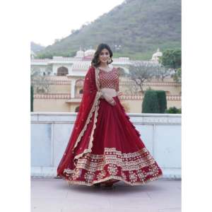 Wedding Wear Designer Lehenga Choli - Product Image 2