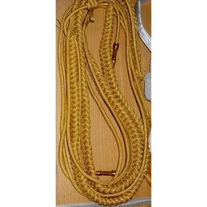 Fil de lingot et Mylar Aiguillette Uniforme Accessoires et Accoutements Haute Qualité Officier du Personnel Choix Robe Épaule Cordons - Product Image 1