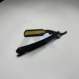 Professional Barber Swing Lock <b>Straight</b> Edge <b>Razor</b> for Men Stainless Steel Replaceable Half Blade Hygienic Close Shave Shavette - Product Image 5