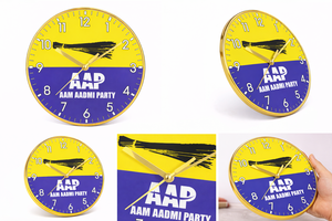 Horloge murale décorative personnalisée inspirée des dirigeants nationaux pour la fête des mères et la fête des pères - Product Image 3