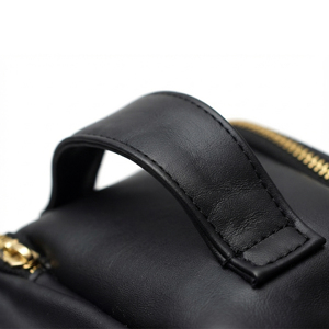 Neceser de Viaje de Cuero de Lujo, Ecológico, Reutilizable, de Gran Capacidad, con Cierres Dorados para Hombre - Product Image 6
