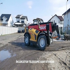Modern Sany STH1840 Smart Telehandler Machine Delivering High Reach Strong Lift Capacity Comfortable <b>Controls</b> And Jobsite - Product Image 4