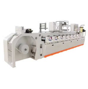 Industrial Multi Color <b>Flexographic</b> Printing Press High Efficiency Automatic Label Printing Machine for Production Lines - Product Image 2