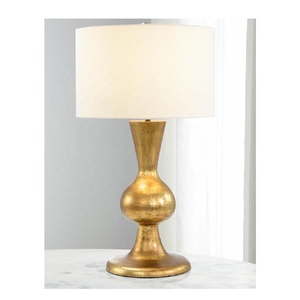 โคมไฟตั้งโต๊ะโลหะแบบไม่มีโป๊ะโคมแบบโค้งโคมไฟตกแต่งโต๊ะในห้องนั่งเล่นห้องนอนตู้สำนักงาน - Product Image 1