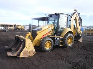 Caterpillar CAT 430 Backhoe Loader 2023 Model High Performance Hydraulic Enclosed Cabin 15 Ton Rated Load Motor Gear - Product Image 2