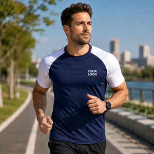 Camiseta de Entrenamiento OEM al por Mayor para Hombre, Tejido de Malla Transpirable y Diseño de Hombros Caídos, Ideal para Entrenamientos de Gimnasio en Verano - Product Image 5