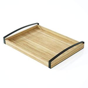 Classic Wooden Serving <b>Tray</b> For Formal Dining <b>Table</b> Decoration Wedding Events And Party Serving Purpose - Product Image 1