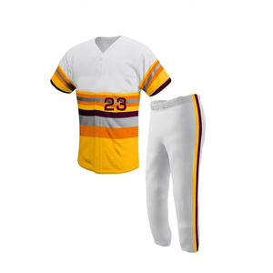 Good Quality 2026 Factory Manufacturer Customized <b>Baseball</b> Uniform Sets Latest Design Quick Dry Spandex/Polyester - Product Image 1