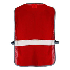 เสื้อกั๊กนิรภัยกันน้ำ ANSI Class 2 จากโรงงาน พร้อมโลโก้สั่งทำพิเศษ กระเป๋าอเนกประสงค์ ป้องกันภัย สะท้อนแสง - Product Image 3