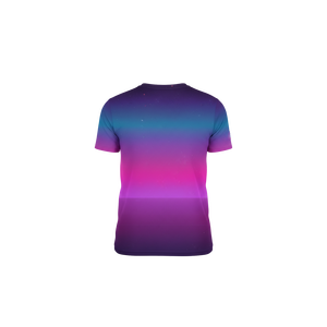 T-shirt vierge en polyester à manches courtes, coupe classique, tricoté, personnalisable par sublimation, idéal pour l'impression par transfert thermique - Product Image 4