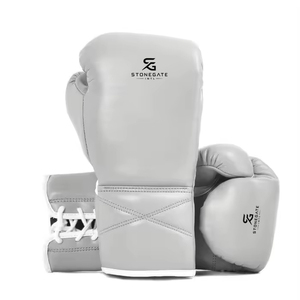 Gants de Sparring en Cuir Premium avec Logo Personnalisé et Sangle de Poignet Réglable pour Entraînement de Muay Thai et Kick Boxing 2026 - Product Image 1