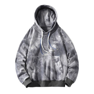 เสื้อฮู้ดโอเวอร์ไซส์ผ้าฝ้ายฟลีซแบบวินเทจ ล้างสีด้วยกรด - Product Image 3