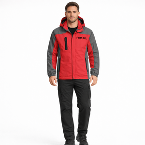 Chaqueta de nailon ligera, impermeable y cortavientos para exteriores, con logotipo personalizado, transpirable, unisex, para hombre. - Product Image 1