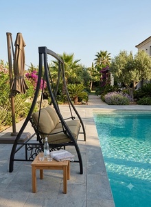 Hand-Forged Wrought Iron Garden <b>Swing</b>-European/Classical/Victorian Design Easy Assembly-Outdoor Furniture for 3 People - Product Image 3
