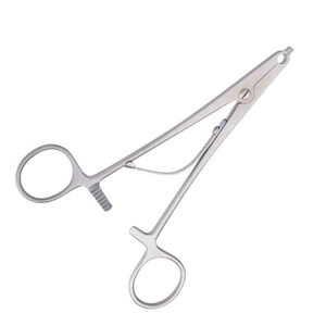 Pince à clipser orthopédique manuelle de 6,25 pouces, en acier inoxydable chirurgical, instrument de chirurgie générale par HBI - Product Image 3
