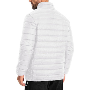 Men's Unisex High Quality Reflective Patchwork Front Thick Puffer <b>Jacket</b> <b>Waterproof</b> Stand Collar <b>Winter</b> Coat Streetwear Fashion - Product Image 5