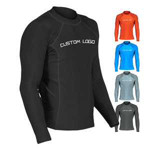Mens Fitness Rash Guard Anti UV Breathable Training Sports Top - Product Image 2