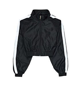 Veste coupe-vent en nylon pour femme de qualité supérieure, légère, respirante, avec fermeture éclair - Product Image 1