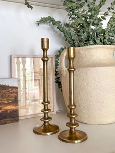 Bougeoir en métal doré fait main pour mariages et fêtes à domicile – Nouvelle arrivée, design tendance, très vendu - Product Image 4
