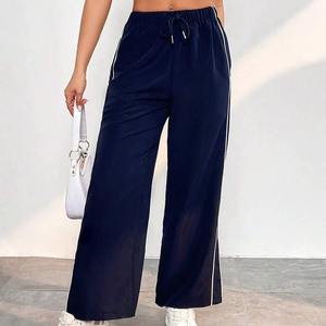 Pantalon cargo femme de haute qualité, pantalon de créateur pour femme, pantalon cargo en coton, pantalon de jogging pour femme, pantalon empilé à taille haute - Product Image 5