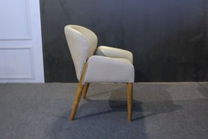 Modern Faux Leather Upholstered <b>Dining</b> <b>Chair</b> Polyester for Home <b>Dining</b> Room Furniture Hotel/Villa/Apartment Model CHA77 - Product Image 4