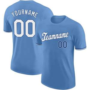 Camisetas de Béisbol Personalizadas para Hombre, Mujer y Jóvenes, Uniformes Deportivos con Cuello Redondo, Nombre, Número y Logotipo Impresos, Hechas de Poliéster - Product Image 2