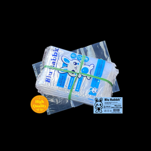 ถุงพลาสติกใสขนาด 20 x 35 ซม. ยี่ห้อบลูแรบบิท เกรดสำหรับอาหาร ผลิตจากโพลีโพรพิลีน ผลิตในอินโดนีเซีย ขายส่ง - Product Image 2