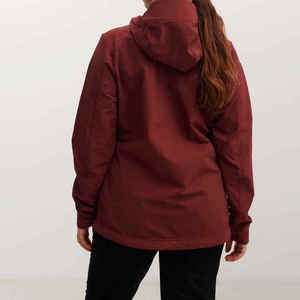 Men's Winter Thick Zipper Canvas Hooded <b>Quilted</b> Windbreaker <b>Jacket</b> <b>Pattern</b> Waterproof Breathable for Cycling Running OEM Service - Product Image 5