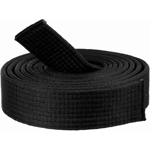 Cinturones de Artes Marciales BJJ Karate Judo Taekwondo, Cinturones de Rango Personalizados Bordados, Fabricante de Cinturones Negros, Fábrica OEM ODM - Product Image 1