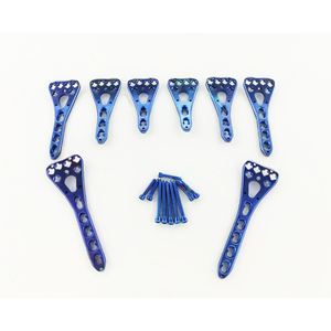 Placas VA LCP Distales Volares de 2.7mm para Radio, Izquierda/Derecha, 3-6 Orificios con Tornillos, Juego de Titanio de 113 Piezas, Java Surgical - Product Image 1