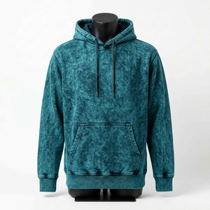 Sudadera con Capucha para Hombre, Estilo Urbano, Lavado Ácido, Manga Larga, Corte Regular, Secado Rápido, Más Vendida - Product Image 1