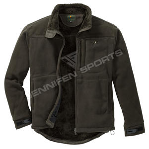 Veste thermique zippée intégrale pour homme, respirante, légère, 100% polaire, pour le camping et la chasse - Product Image 2