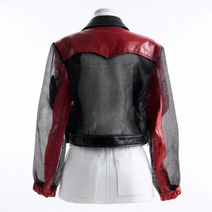 Veste en cuir de style Genz de haute qualité, très élégante et cool - Product Image 6