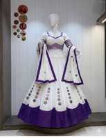 Gaun Salwar Kameez Tradisional India Pakistan untuk Wanita, Panjang hingga Lutut, Katun Bersulam, Model Longgar, Pakaian Pernikahan