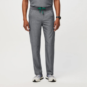 Pantalon de travail athlétique pour infirmières, pantalon de jogging élégant en spandex, pantalon de travail athlétique écologique pour le personnel - Product Image 1