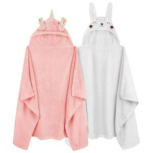 Direct Factory Premium Cotton Baby Hooded <b>Towel</b> Thick Soft Breathable Quick Dry Infant Bath <b>Wrap</b> Private Label Manufacturer - Product Image 3