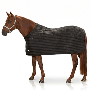 Manta para Caballo Transpirable de Alta Calidad, Tela Exterior de Poliéster, Relleno Térmico de 100g, Ultra Ligera y Práctica, Equipo para Establos - Product Image 1