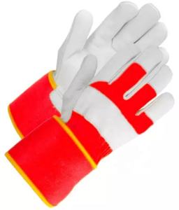 Gants de travail pour homme, équipement de protection en cuir de vache fendu, 707 - Product Image 5