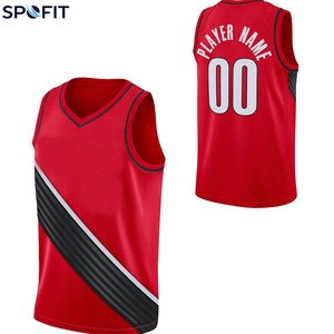 Maillot de basket personnalisé pour homme, sans manches, respirant, avec impression de nom et de numéro, service OEM, maillot de basket sur mesure - Product Image 1