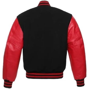 High Quality <b>Men's</b> <b>Baseball</b> Varsity <b>Jacket</b> <b>for</b> Winter Woolen Embroidered Coated Front Logo College <b>jacket</b> <b>for</b> <b>men</b> - Product Image 2