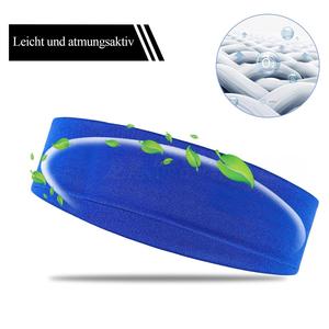 Colorful Spandex Nylon Eco-Friendly 4.5cm Wide Non-Slip Breathable <b>Headband</b> for Women Running Yoga Gym Workout All Seasons Solid - Product Image 4