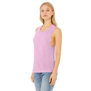 Camiseta sin mangas para mujer, estilo crop top, de punto elástico sin costuras, informal. - Product Image 6
