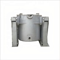 Four à creusettes à gaz de 300 kg avec système de basculement hydraulique, conception avancée pour la fusion de ferraille d'aluminium, certifié ISO9001