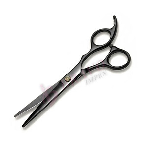 Matte Black Barber Scissors Professional Barber Scissors Razor Edge Hair Cutting <b>Shears</b> Salon <b>Tool</b> - Product Image 1