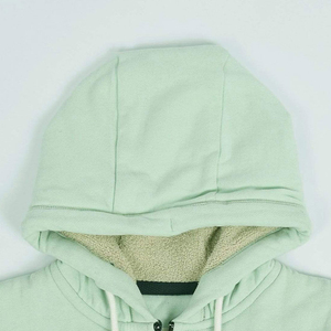 High Quality Custom Logo <b>Women</b> Full Zip <b>Hoodie</b> Loose Fit Sweatshirt Custom Heavyweight <b>Women</b> Zip Up <b>Hoodie</b> Oversized Drop - Product Image 3