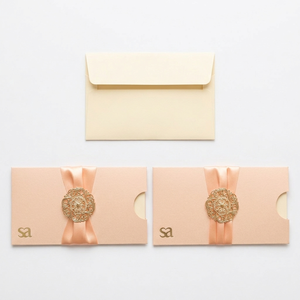 Enveloppes Premium en Papier Kraft avec Fenêtre et Perles de Dentelle pour Mariages et Événements - Vente en Gros OEM, Fourniture en Vrac Personnalisée, Exportation Mondiale - Product Image 1
