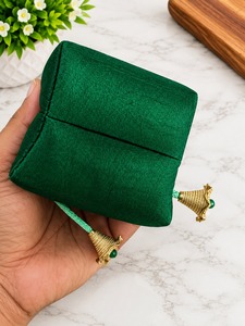 Custom Logo Flannel Drawstring <b>Gift</b> <b>Bag</b> Jewelry Dust Pouch Velvet <b>Mini</b> Storage <b>Bag</b> Recyclable Packaging - Product Image 3