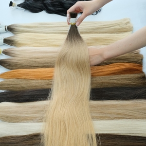 Extensions de Cheveux Humains Remy En Vrac Blonde Double Dessiné Cuticule Cheveux Alignés Tressage Beauté Raw Vietnamien - Product Image 1