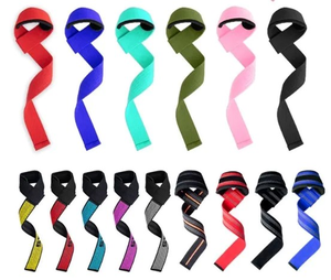 Adjustable Non-Slip Gel Grip Band Neoprene Wrist Straps for Weight Lifting <b>Strength</b> <b>Training</b> Fitness Bodybuilding Exercise Wrap - Product Image 2